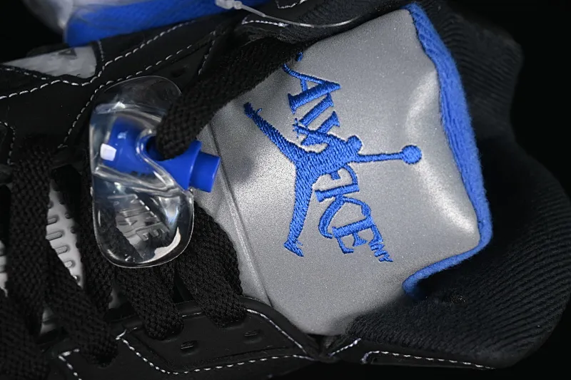 All categories Air Jordan Jordan series basketball shoes Air Jordan 5 L version Awake NY x Air Jordan 5 "Black Metallic" AJ5 Joe 5 joint model black and gray DV4982-004